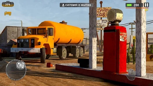 加油站垃圾场模拟器官方版(Gas Station Junkyard)0