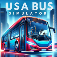 美国梦幻的巴士车游戏最新版(usa bus driving simulator)