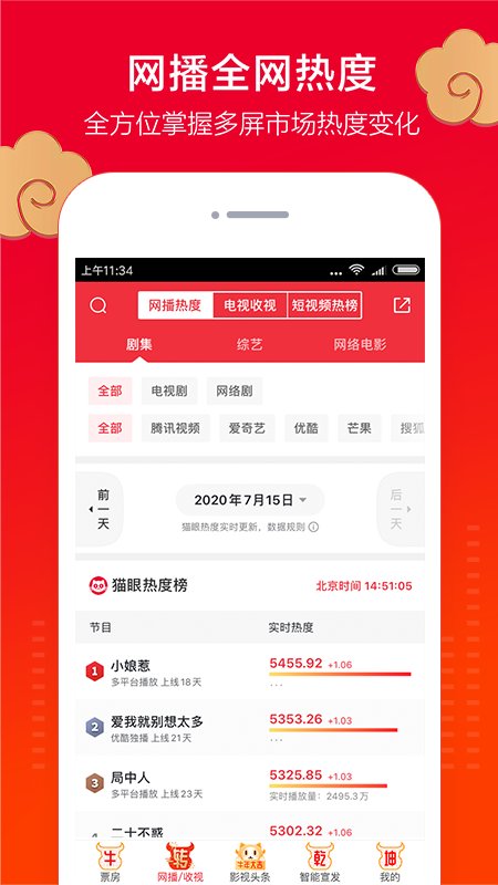 猫眼专业版实时票房app官方版1