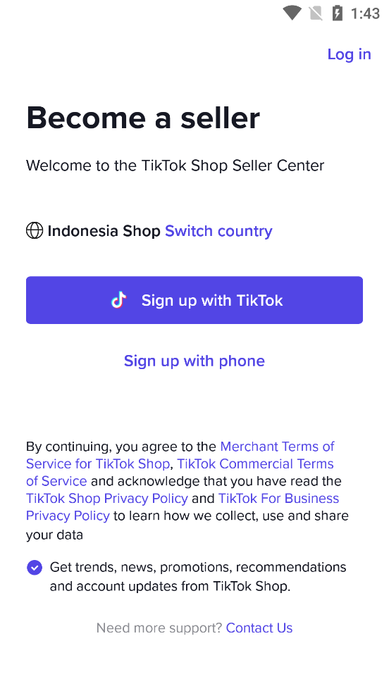 TikTok Shop卖家中心最新版(TikTok Shop Seller Center)1