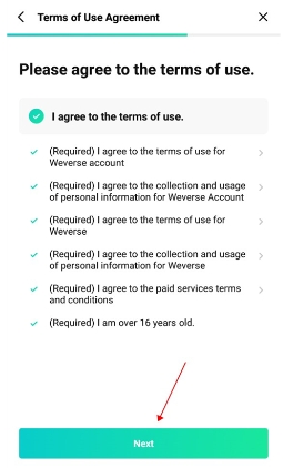 Weverse app Weverse app