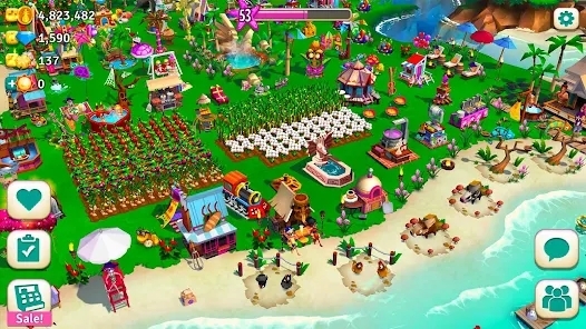 开心农场2热带度假最新版本(FarmVille 2: Tropic Escape) 开心农场2热带度假最新版本(FarmVille 2: Tropic Escape)