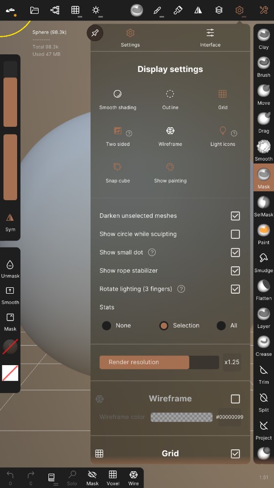 Nomad3D建模app官方版(Nomad Sculpt)3