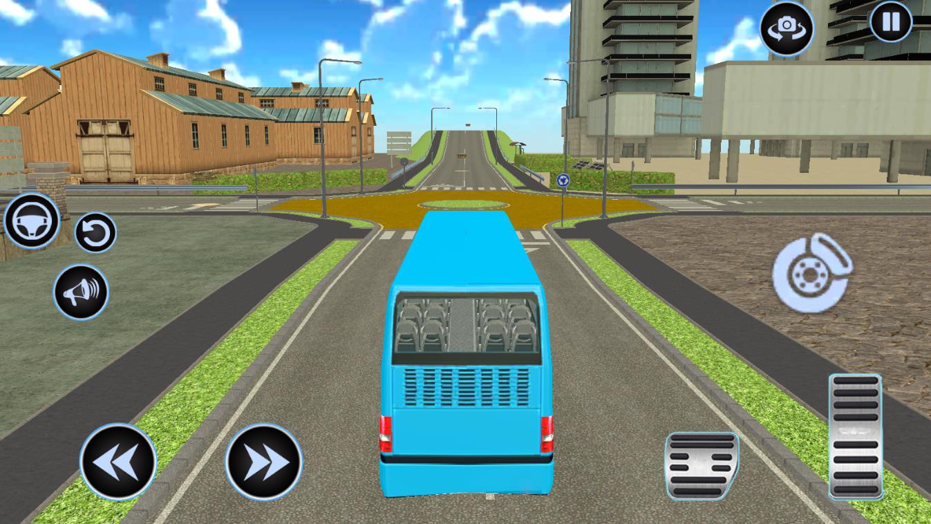 美国梦幻的巴士车游戏最新版(usa bus driving simulator)3
