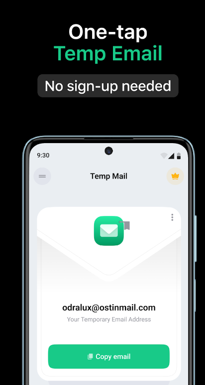 Temp Mail临时邮箱app手机版0