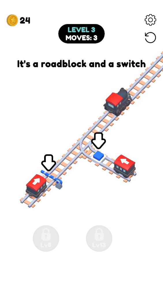 火车排序难题游戏最新版(Train Sort Puzzle)2