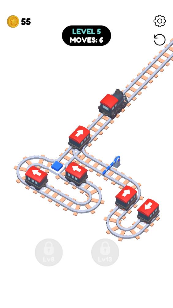 火车排序难题游戏最新版(Train Sort Puzzle)1