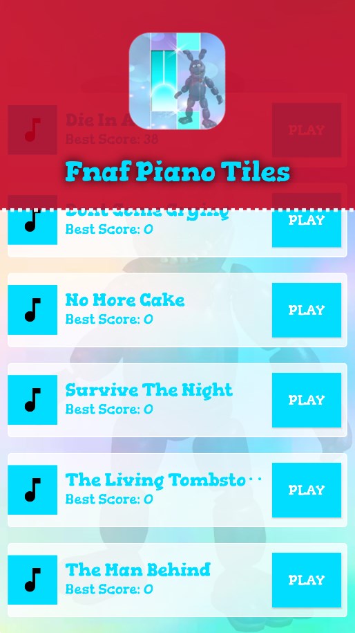 Fnaf钢琴块游戏安卓版Fnaf Piano Tiles3