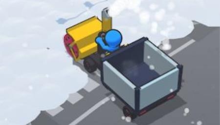 Snow shovelers游戏