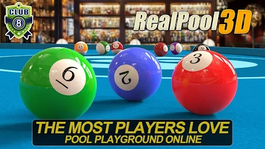 真实3D台球最新版本(Real Pool 3D)2