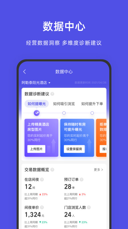 飞猪酒店商家app最新版3