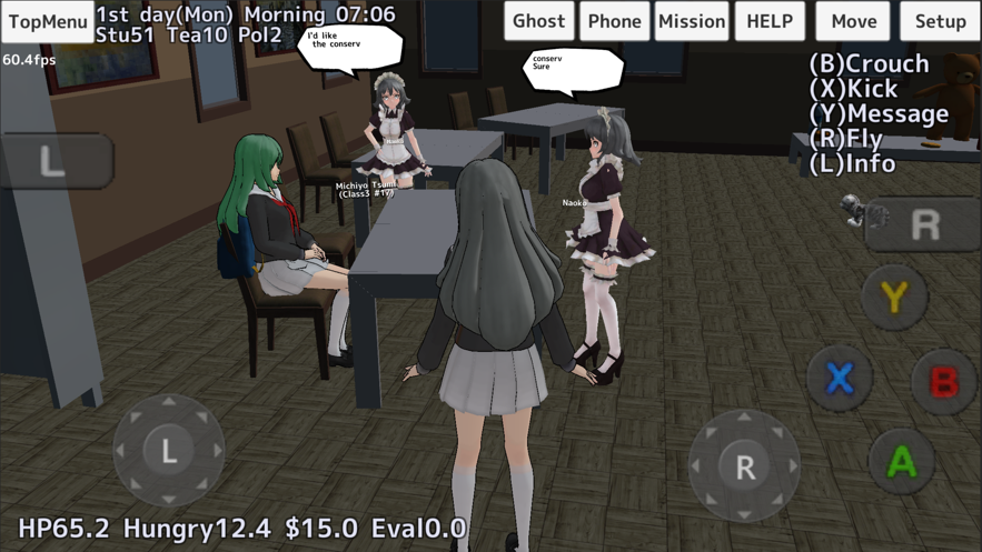 校园女生模拟器苹果版School Girls Simulator3