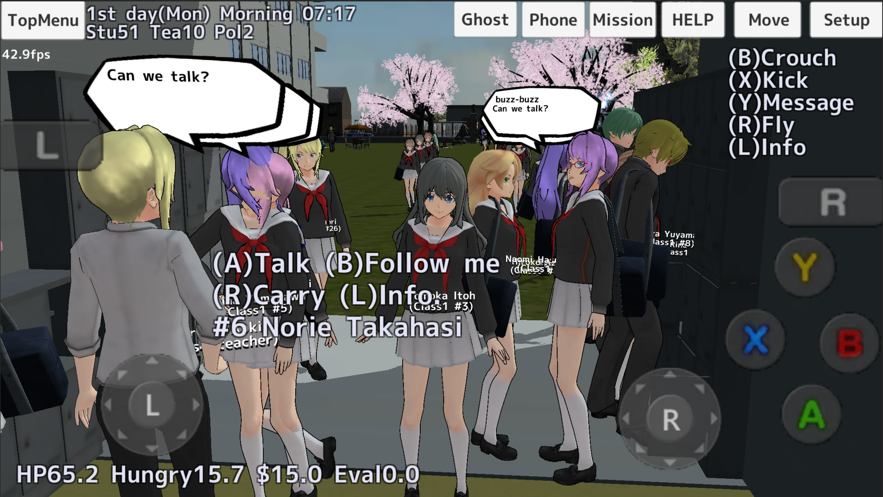 校园女生模拟器苹果版School Girls Simulator0