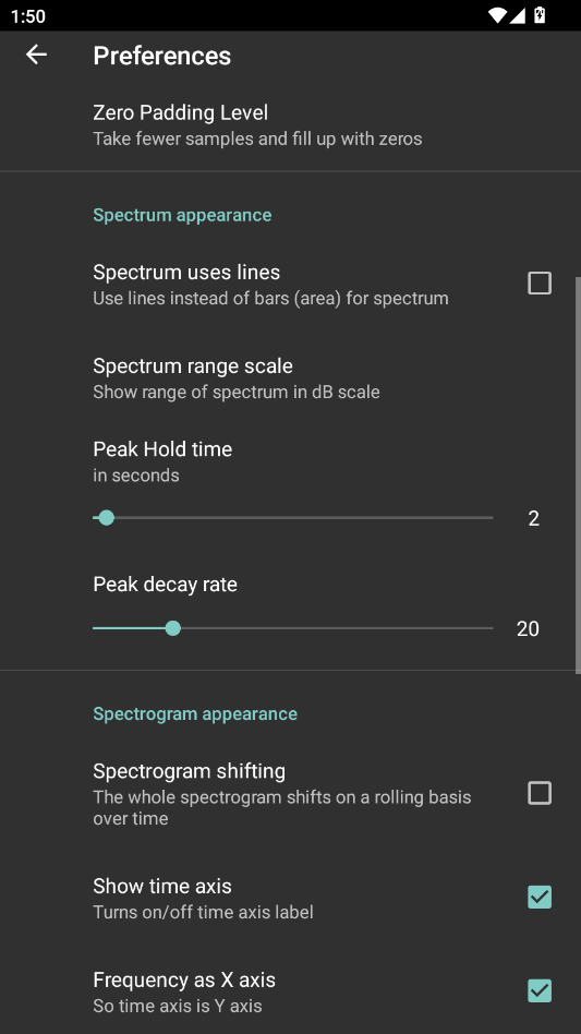 音频频谱分析仪安卓版appAudio Spectrum Analyzer1