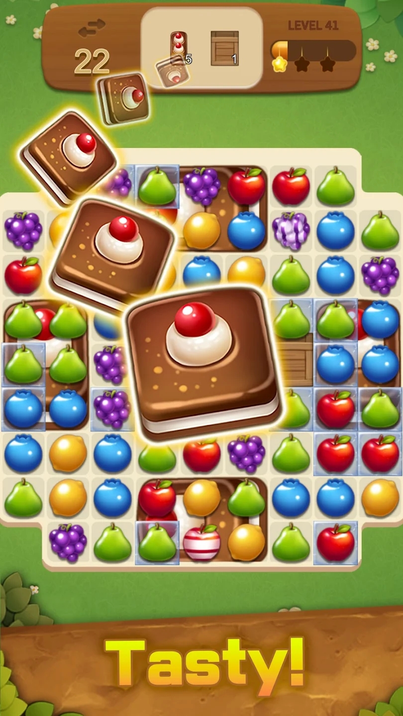水果魔法甜蜜花园最新版(Fruits Magic Sweet Puzzle Match)1