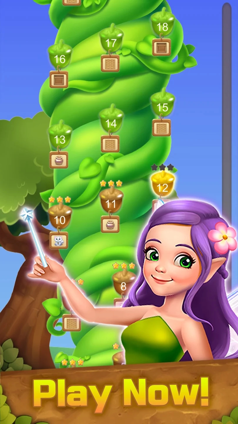 水果魔法甜蜜花园最新版(Fruits Magic Sweet Puzzle Match)2