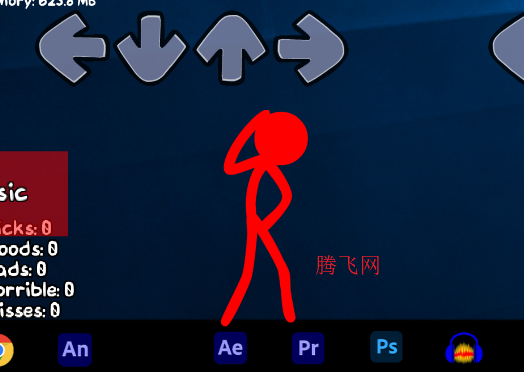 FNF五色火柴人模组版Animation vs Friday Night Funkin FNF五色火柴人模组版Animation vs Friday Night Funkin