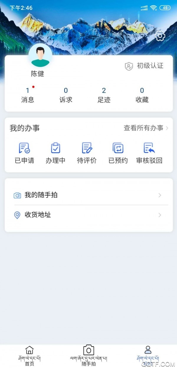 西藏政务服务平台官方版2