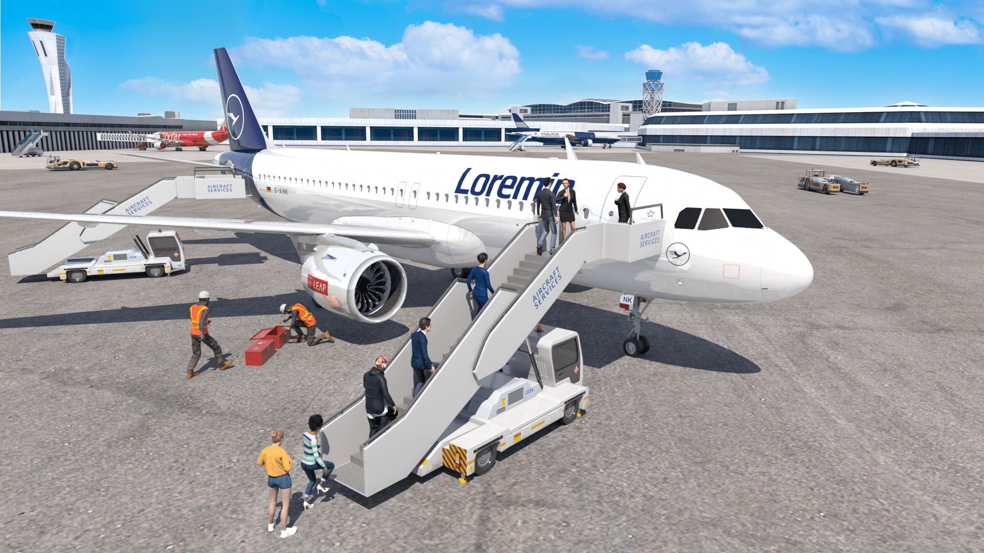 飞机驾驶员机场大亨游戏手机版Airplane Pilot Airport Tycoon1