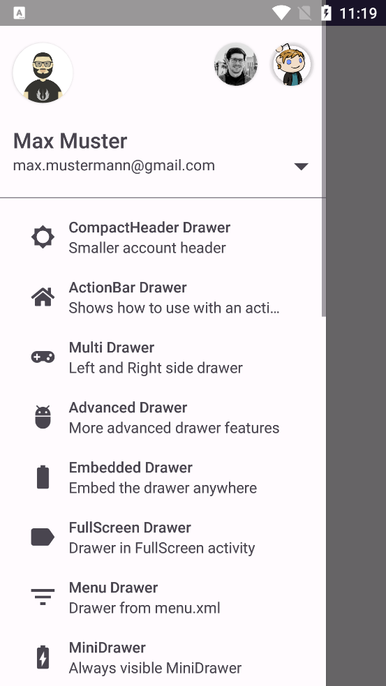 MaterialDrawerApp安卓版1