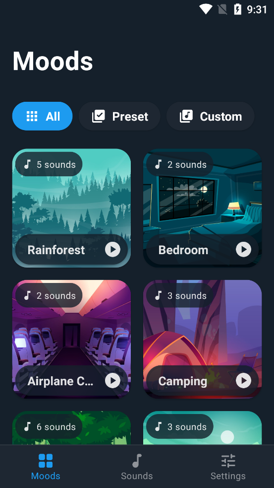 Chillax白噪音app3