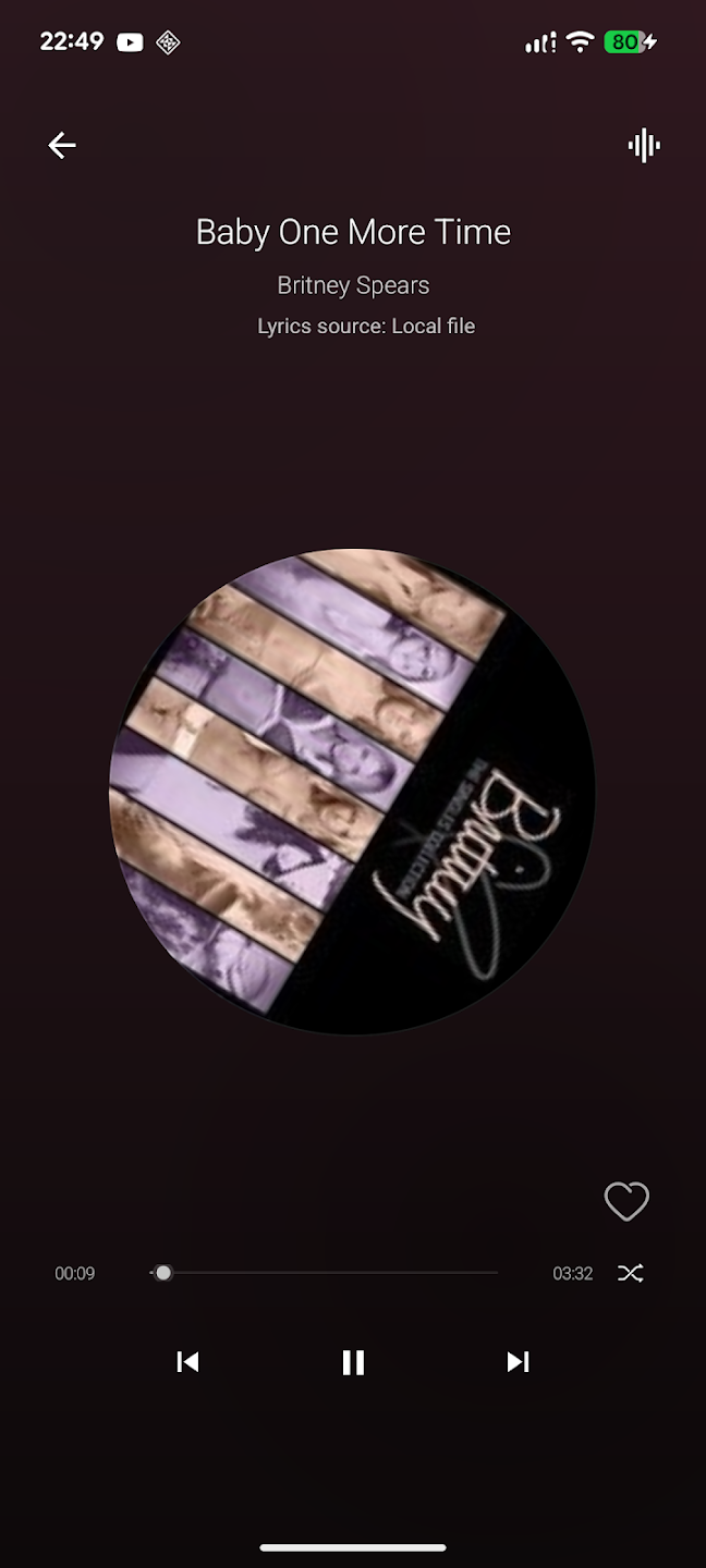 Vis Player音乐播放器app2