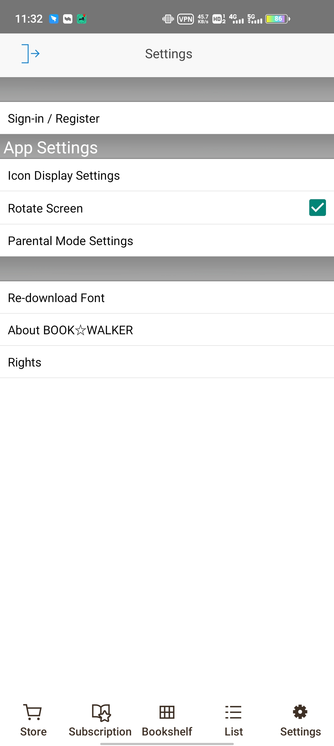 Book Walker app官方版0