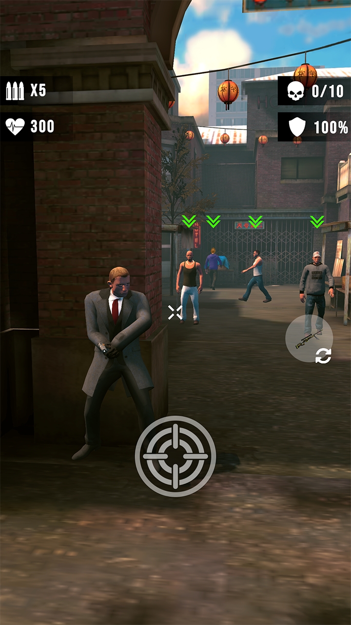 狙击手黑色组织游戏官方版Sniper Mafia : Gun Game 3D2