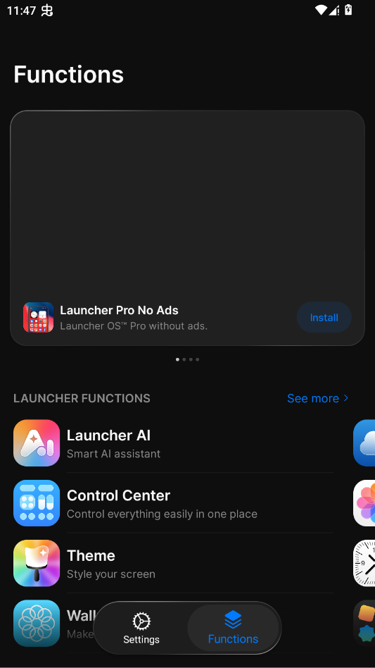 浣熊ios26启动器安卓版Launcher OS0