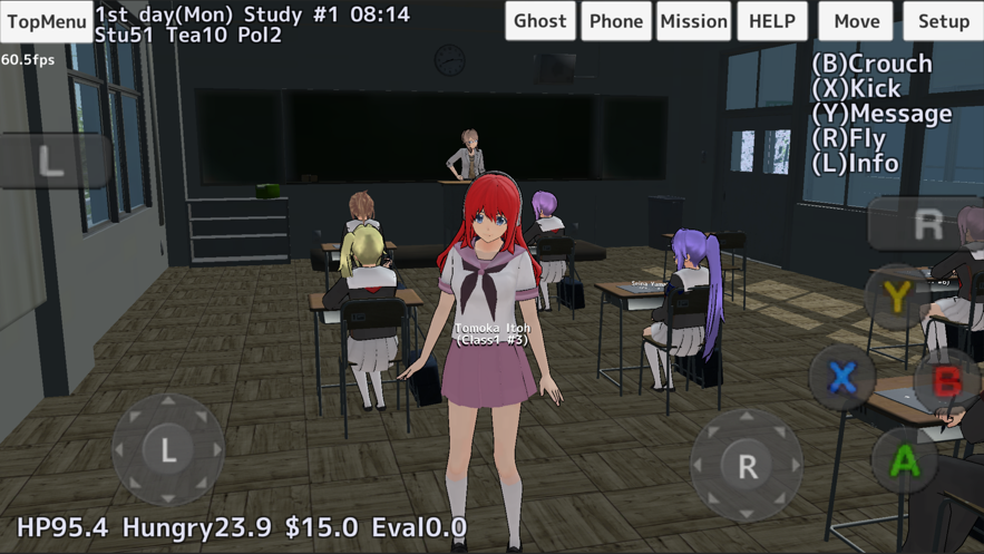 校园女生模拟器苹果版School Girls Simulator1