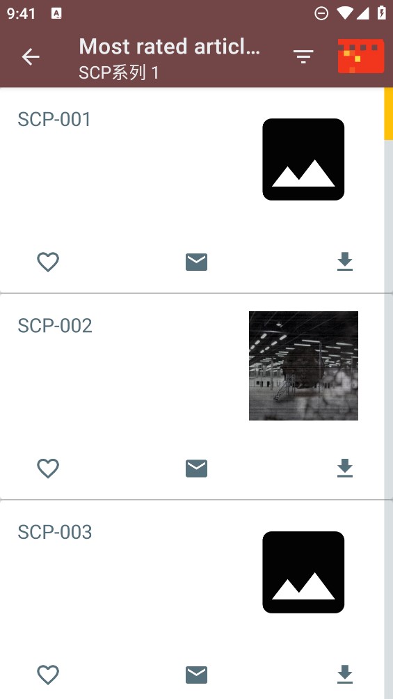 SCP数据库阅读器app官方版SCP Database Reader0