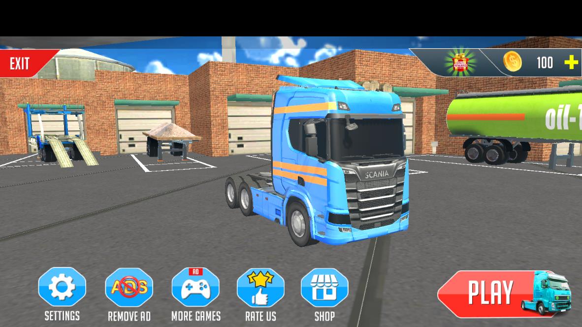 越野卡车运输驾驶游戏最新版(Uphill Cargo Truck Transporter)1