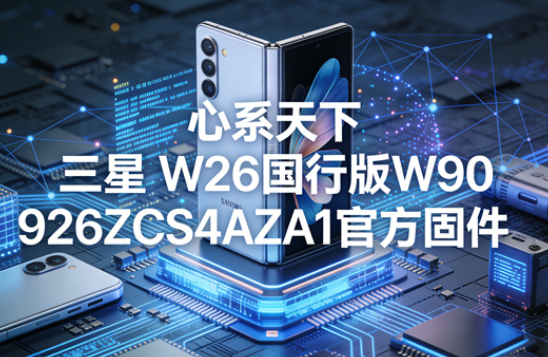 三星心怀天下w26怎么刷机 心系三星W26刷机包教程