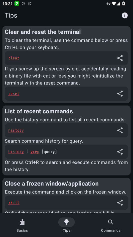 Linux命令大全APP手机版Linux Command Library0